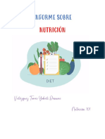 Informe Sobre Nutrición