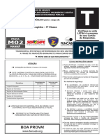 Funcab 2014 SSP Se Papiloscopista Prova