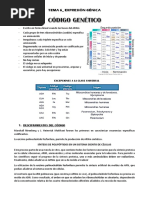 Tema 6 - Expresíon Génica