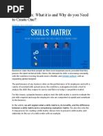 Skills Matrix What It Is and Why Do You Need To Create One