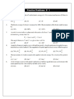 NEET COM & Collision Practice Problems (Topic Wise)