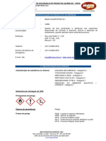 FISPQ - Tinta Maza Linha Industrial