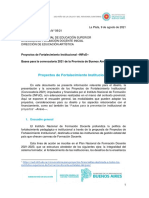 Proyectos de Fortalecimiento Institucional VF 4 3