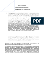 Démonstration Droit Constitutionnel