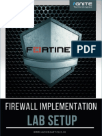 Complete FortiGate Firewall Implementation Lab