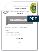 Contabilidad Sectorial Ii Tema Agricola Investigacion