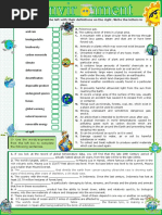 The Environment Vocabulary Practice - 80587