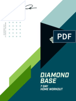 7 Day Home Workout Diamond Base e Book FD