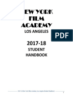 2017-18 Nyfa La Student Handbook 10.16.17