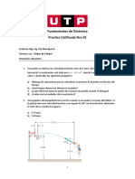 Fundamentos de Dinámica - Practica Califica Nro 01