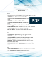 Calendarizacion Seccional 2023