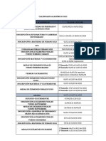 CALENDARIO EAyP 2023