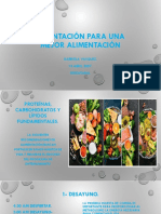 Orientación para Una Mejor Alimentación Gabriela Vasquez.