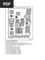 2008 VW Passat Fuse Locations
