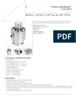 Product Specification 11/01/2023: Technical Specifications