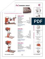 SC 6 Bench Lathe Machine