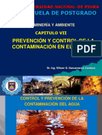 Presión y Control de Contaminación Del Agua