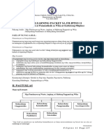 Notes Sa Kakayahang Lingguwistiko Pragmatiks