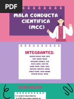 Mala Conducta Cientifica