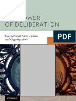 Ian Johnstone - The Power of Deliberation - International Law, Politics and Organizations (2011)