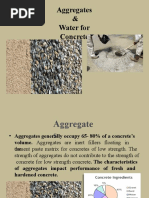 Aggregates of Concrete