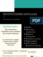 Instituciones Sociales