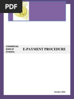 E Payment Procedure