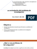 Formulacion Problema de Investigacion