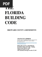 6th Edition (2017) Florida Building Code - Chapter I (With Amendments Effective Through November 25, 2019)