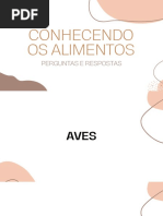 Revisão 4 - Conhecendo Os Alimentos - AVES