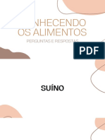 Revisão 4 - Conhecendo Os Alimentos - SUINO