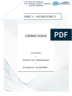 Chimie Verte