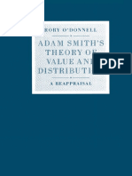 Studies in Political Economy Rory O - Donnell Auth. - Adam Smith - S Theory of Value and Distribution - A Reappraisal-Palgrave Macmillan UK 1990 PDF