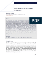 The Gulf Between The Indo-Pacific and The Belt and Road Initiative