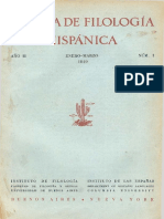 Revista de Filología Hispanica II