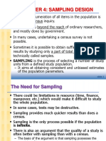 Chapter 4 Sampling Design