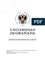 Situación de Aprendizaje para 1º de ESO Tema de Historia de Egipto.