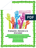 #165. Evaluación. Atención A La Diversidad