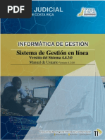 Manual de Usuario Sistema Gestion en Linea