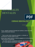 Ceras Dentales