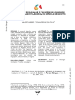 A Ciência Das Ideologias e A Filosofia Da Linguagem