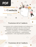 Trastornos de La Conducta