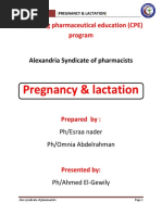 Bonus - C.P.E - Pregnancy and Lactation