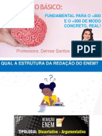 Redação ESPECIAL - o Básico Fundamental AULÃO