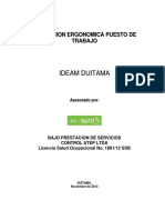 Inspeccion Ergonomica - Area Operativa 06 Duitama