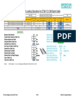 Cable Tray Size & Loading Calculation For 27.5kV 1C X 240 SQMM Cable