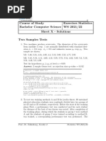 Sheet10 Solution