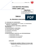 TEMA 68 EL PROCESO CONCURSAL 2022 G-Libre 7-SEPT