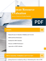 Human Resource Evaluation - SHRM