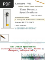 01 Time Domain Specification